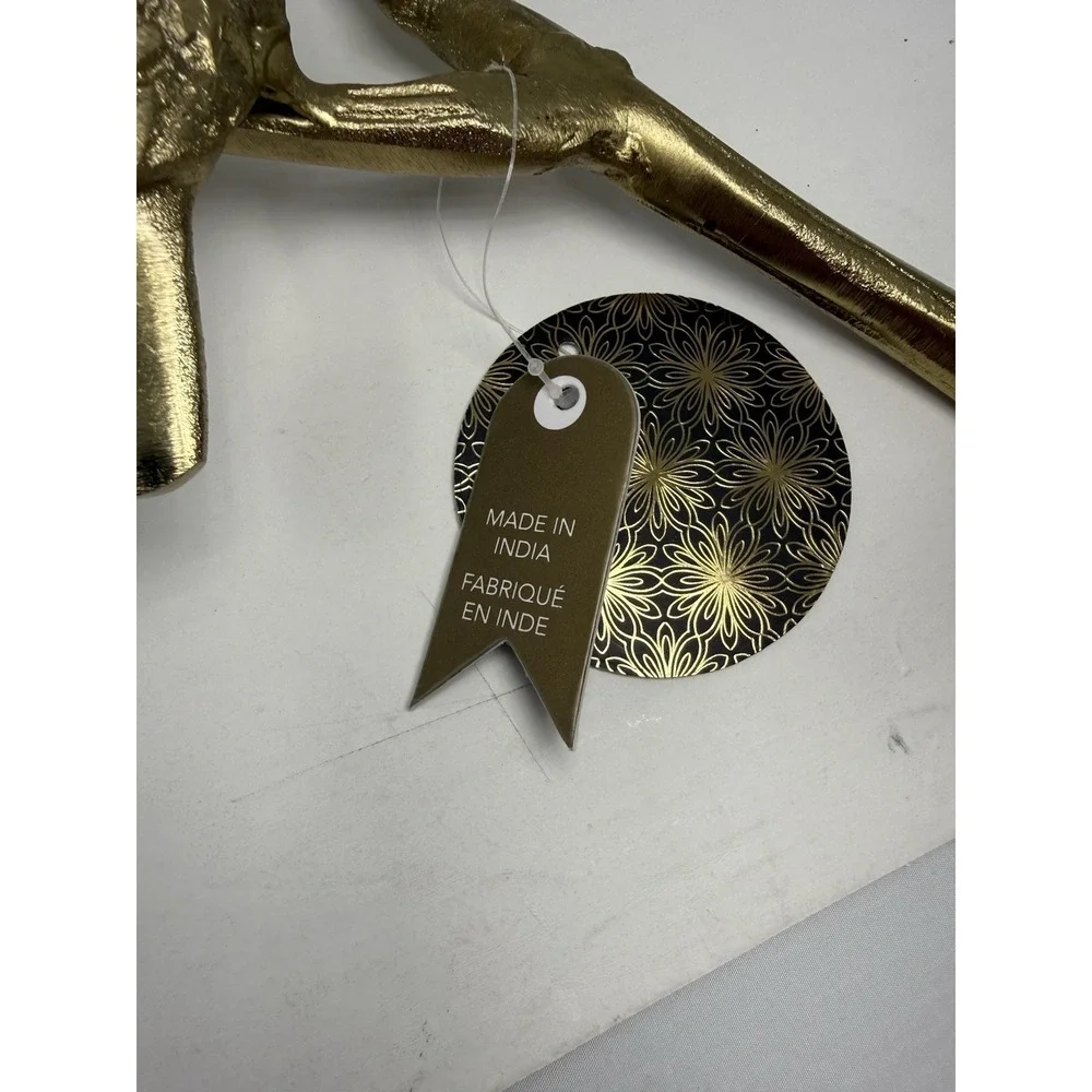 Metal Home Decor Birds On Branch Long Made In India New